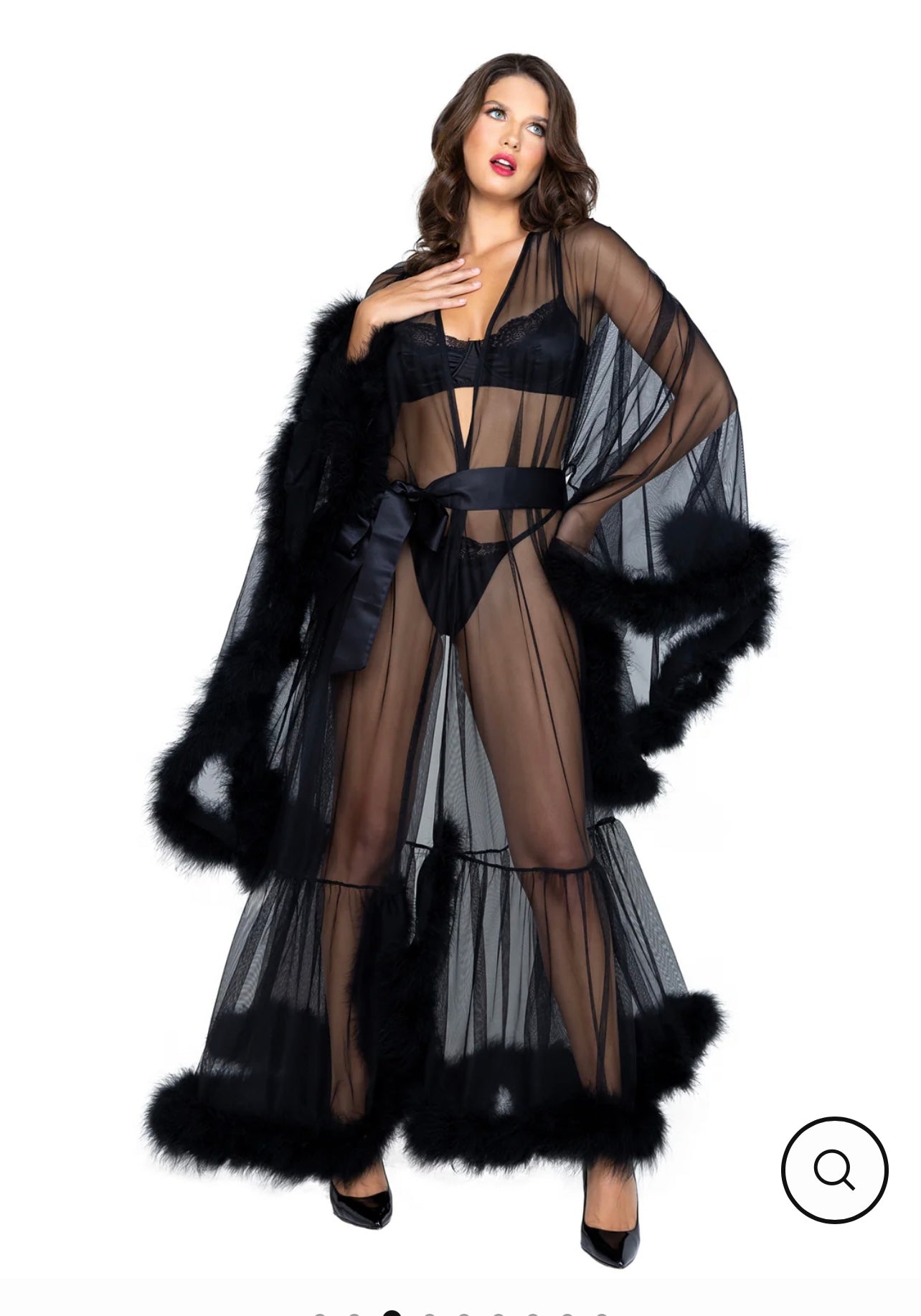 Marabou Hollywood Glam Luxury Robe