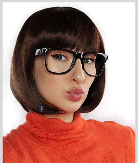 Bob wig and glasses smartest crime solver