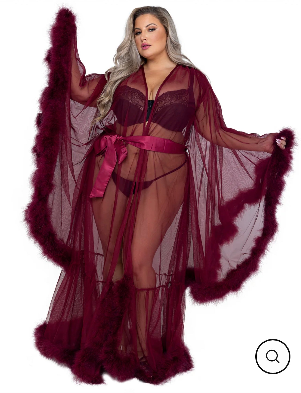 Marabou Hollywood Glam Luxury Robe