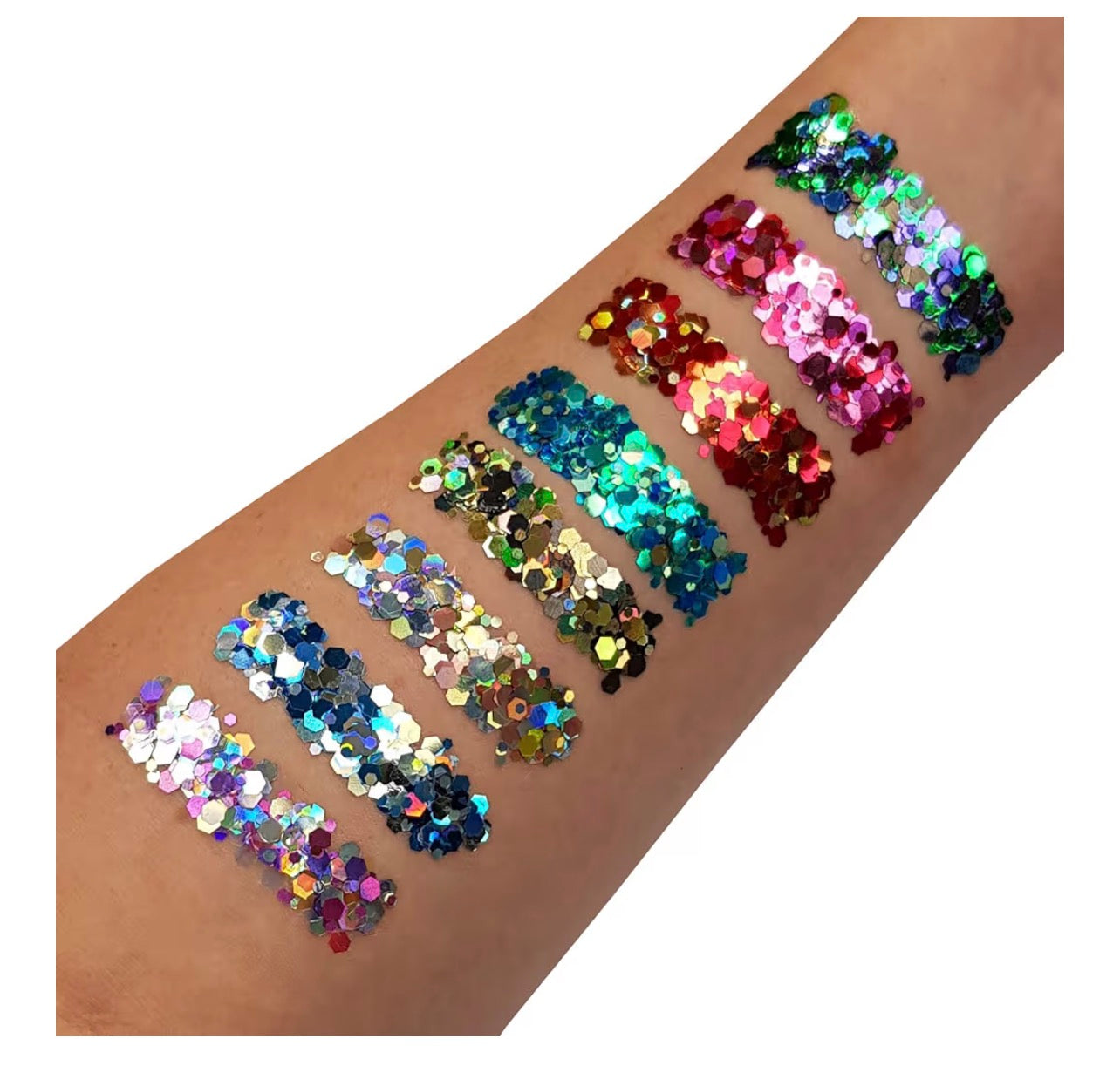 Moon Face Glitter