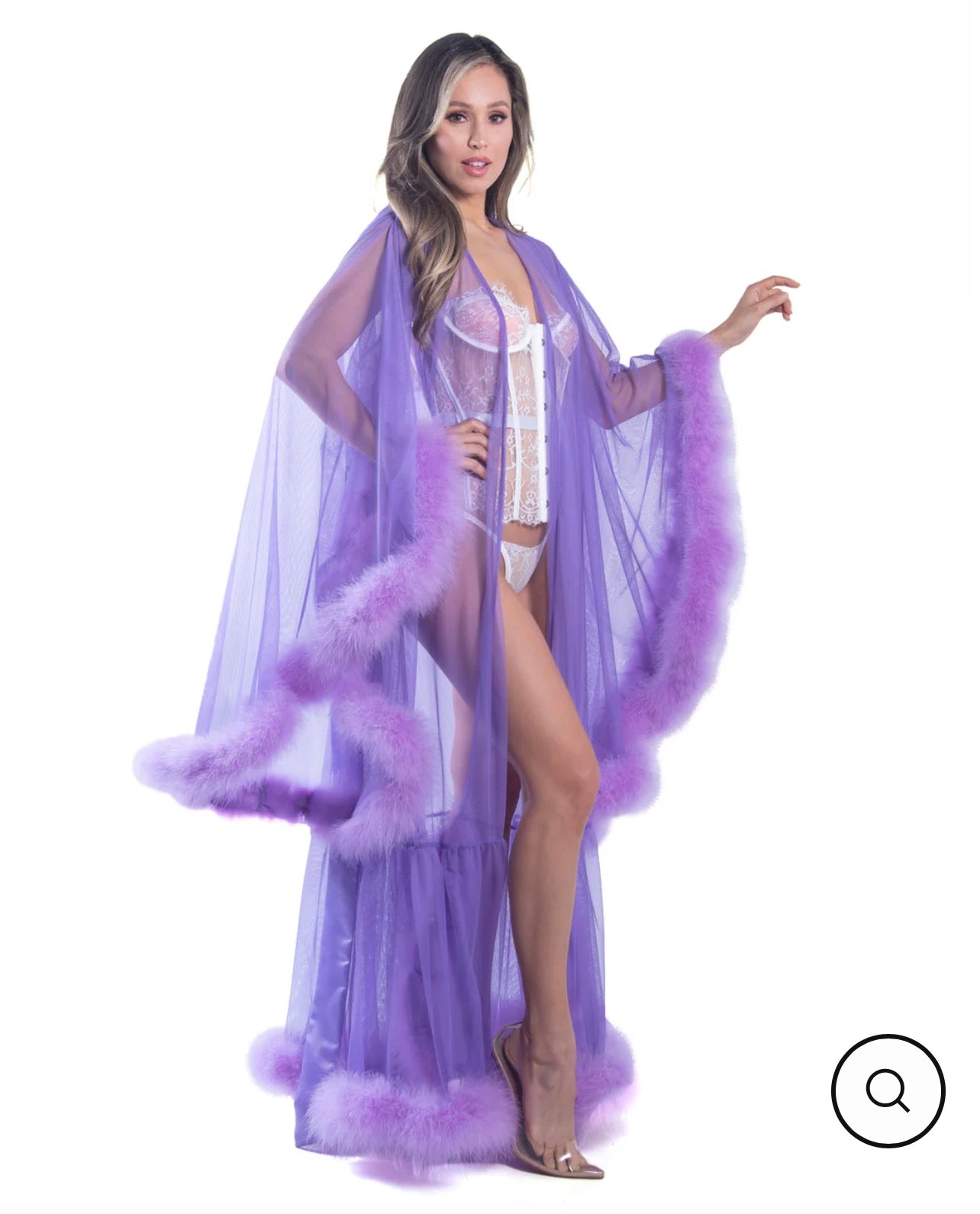 Marabou Hollywood Glam Luxury Robe