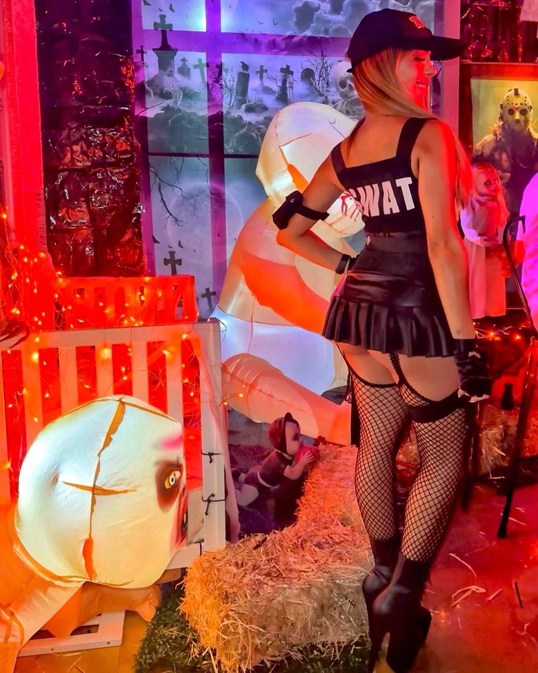 Exclusive Bad girl SWAT Cosplay Costume