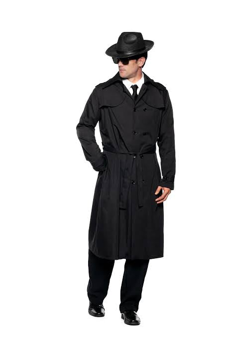 Spy Trench Coat Men