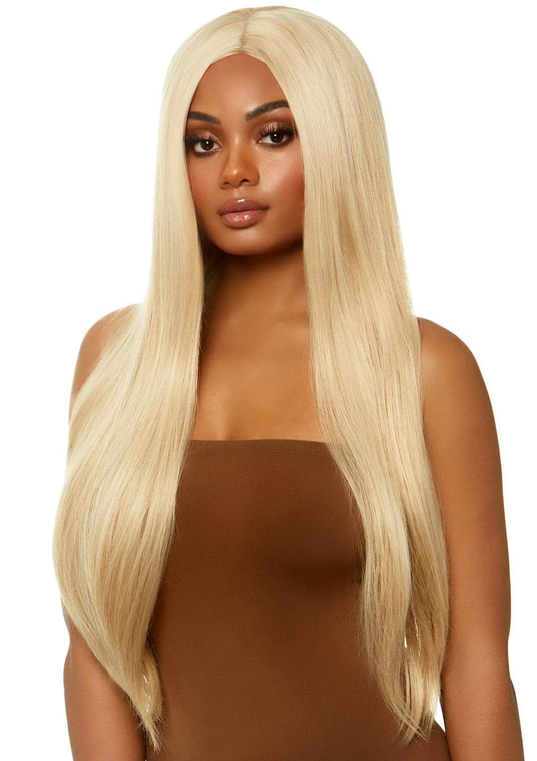 Straight long wig 33 inches Blonde