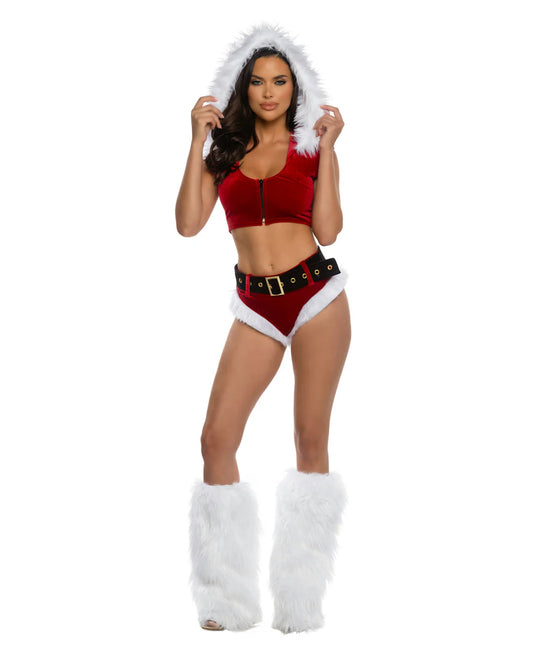Holiday Vixen Red and white 3pc set 6623
