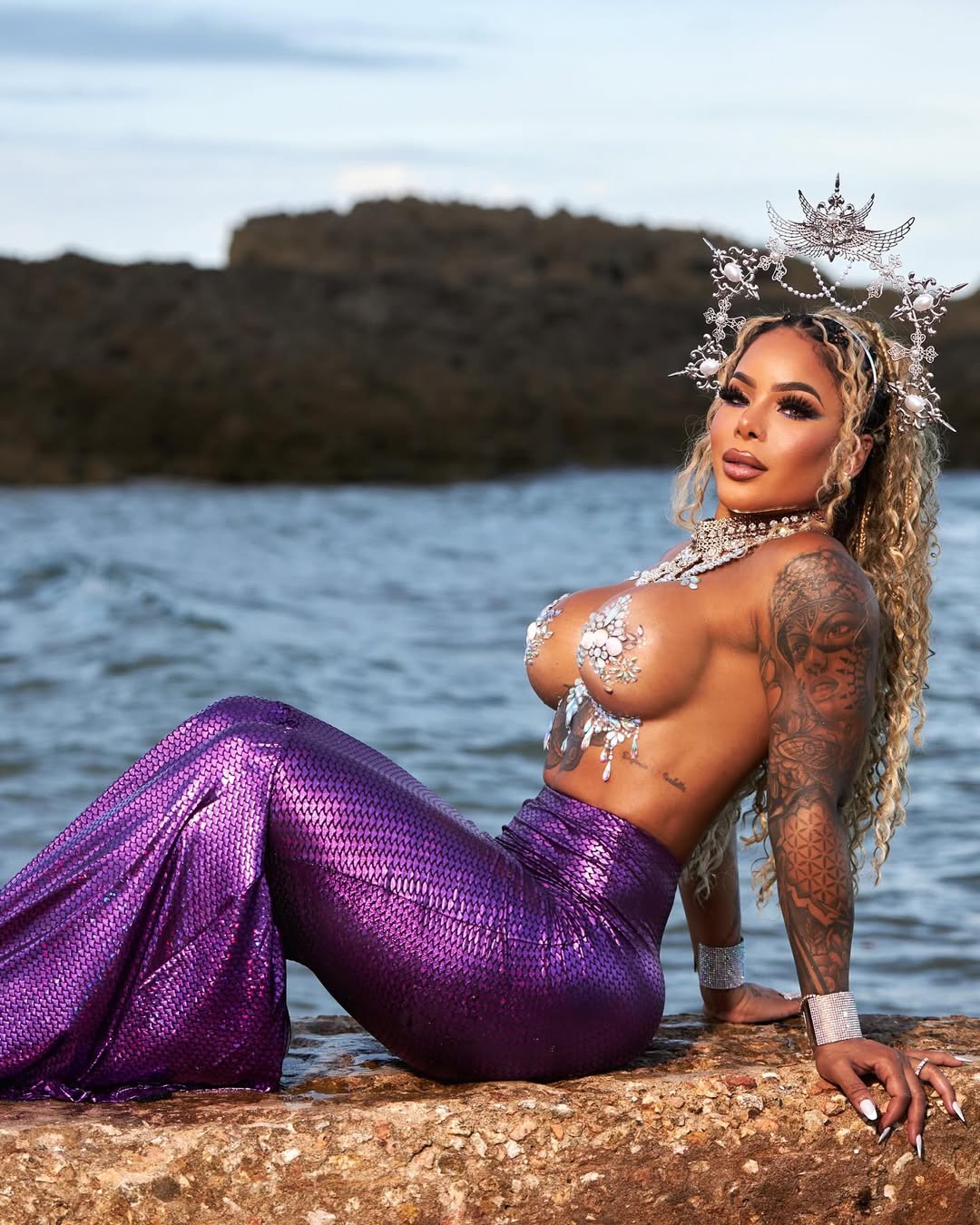 Amethyst Mermaid styled by Playthings