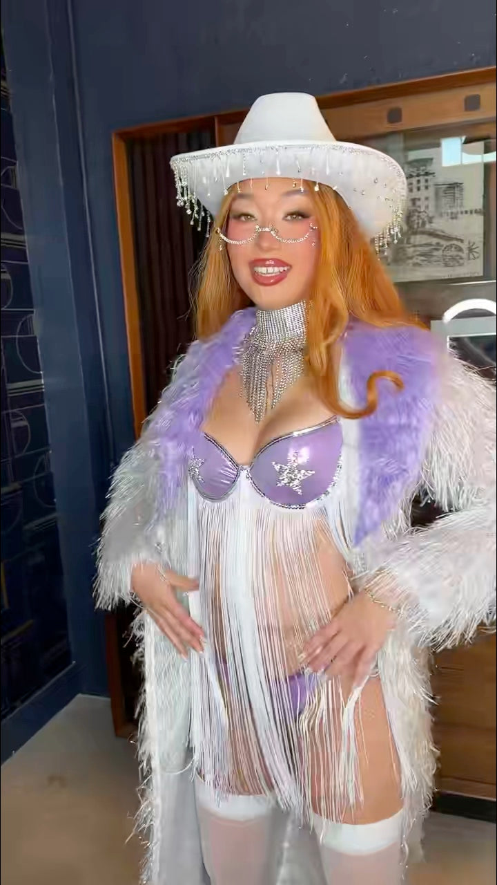 Lavender Luxe Showgirl Pimp
