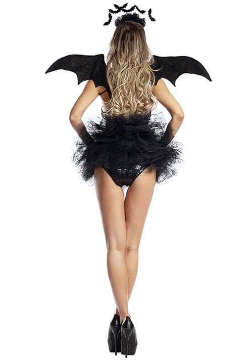 Black tutu and sequin romper bat honey costume