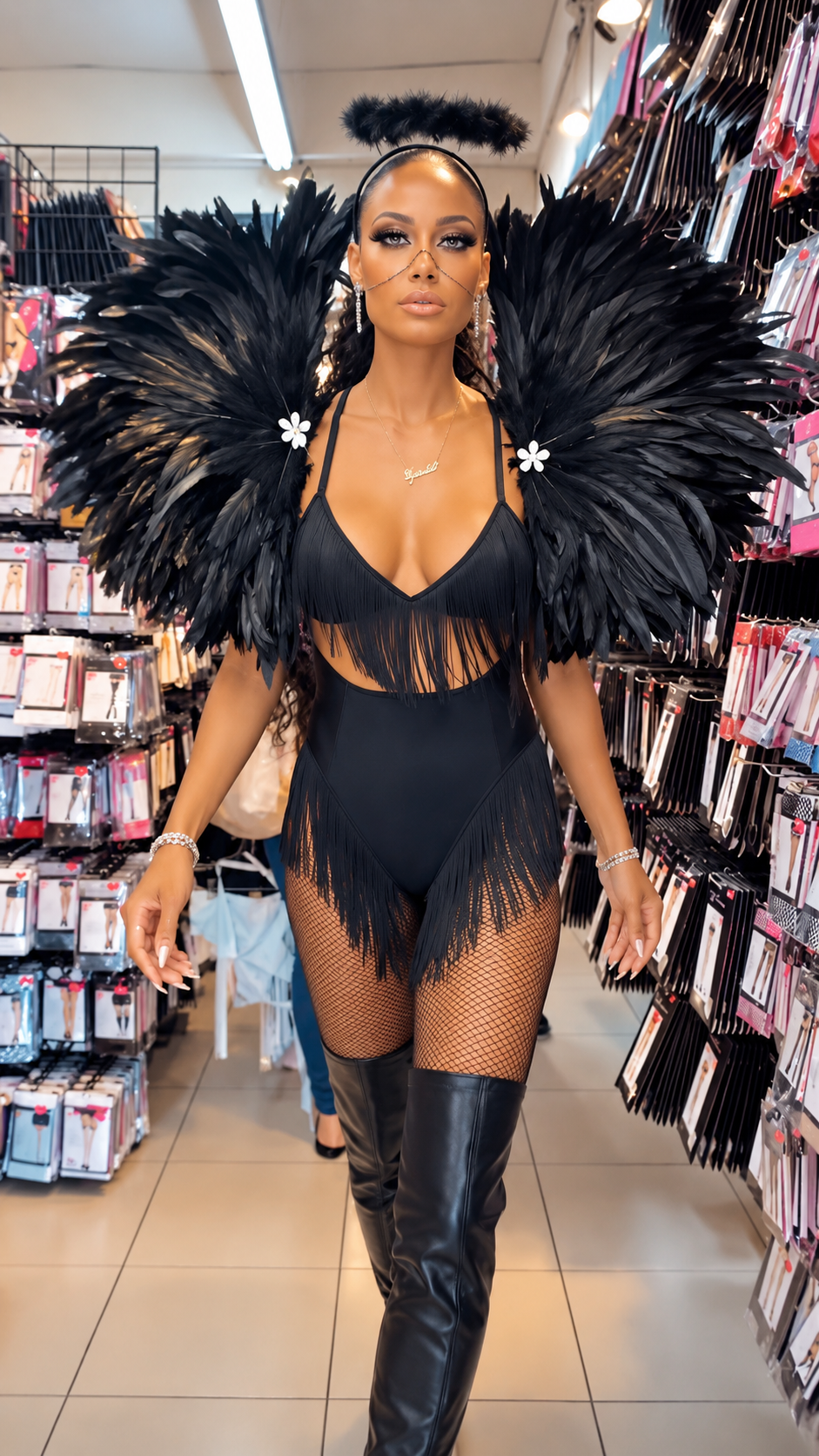 Exclusive Dark Glam Angel