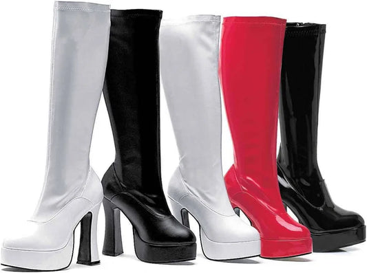 5" Thick Heel Boots