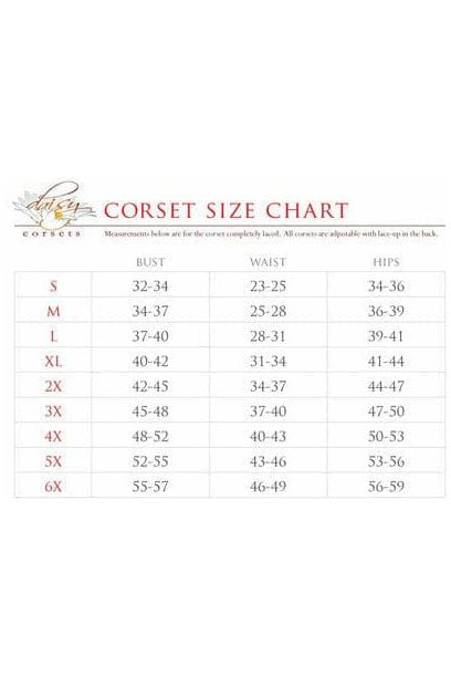 Top Drawer Premium Cop Corset Costume