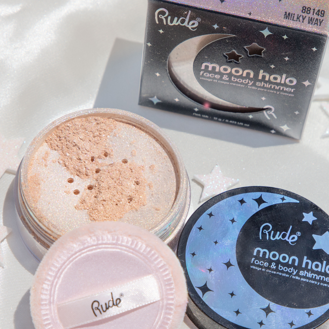Rude Cosmetics - Moon Halo Face & Body Shimmer