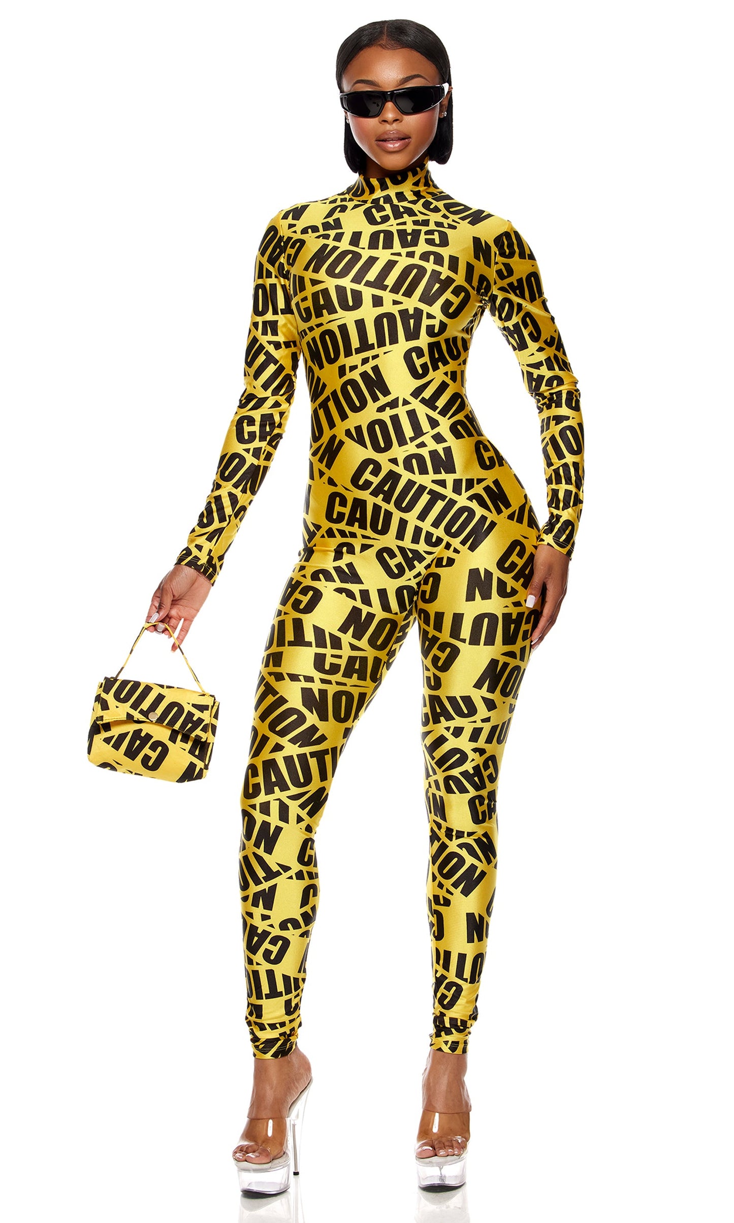 Caution Sexy Caution Tape Costume
