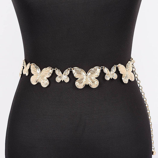 3AM BY H&D ACCESSORIES - Multi Butterfly Chain Belt