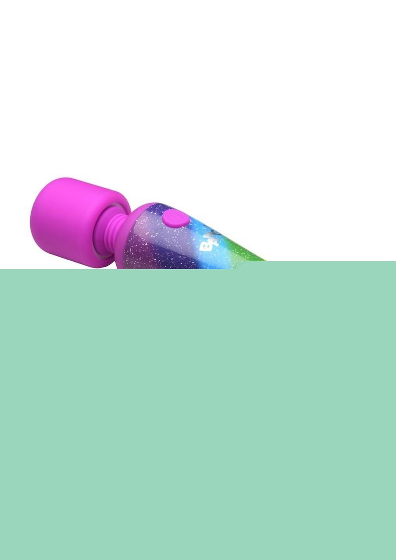 Bang! Rainbow Mini Wand Rechargeable Silicone Vibrator