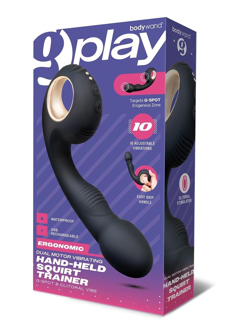 Bodywand G-Play Vibrating Squirt Trainer - Black