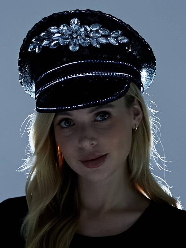 Gems Light-Up Captain Hat