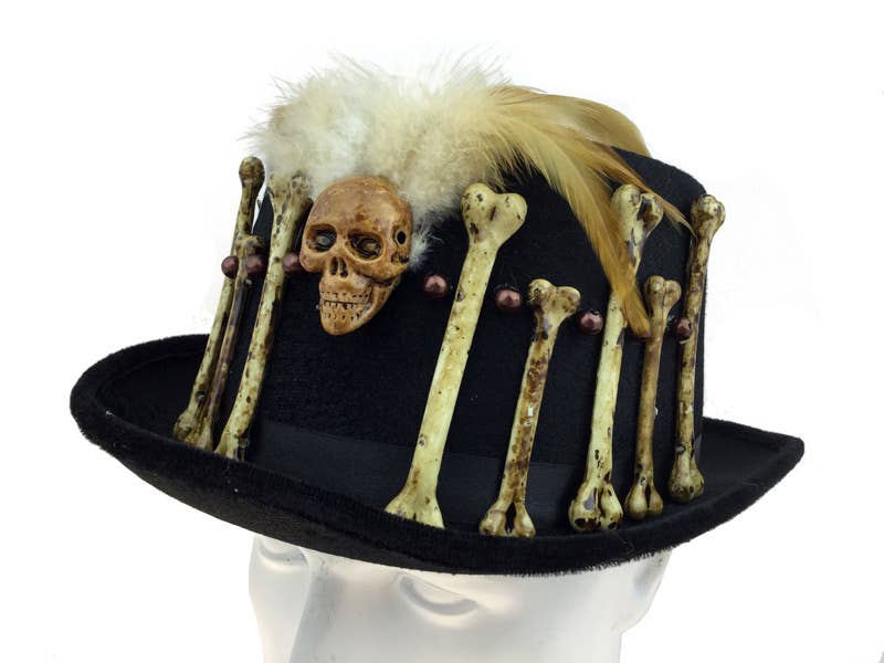 KBW Global Corp. - Skeleton Bone And Feather Top