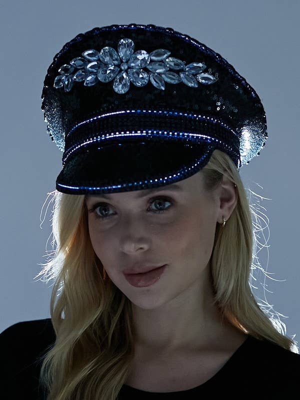 Gems Light-Up Captain Hat
