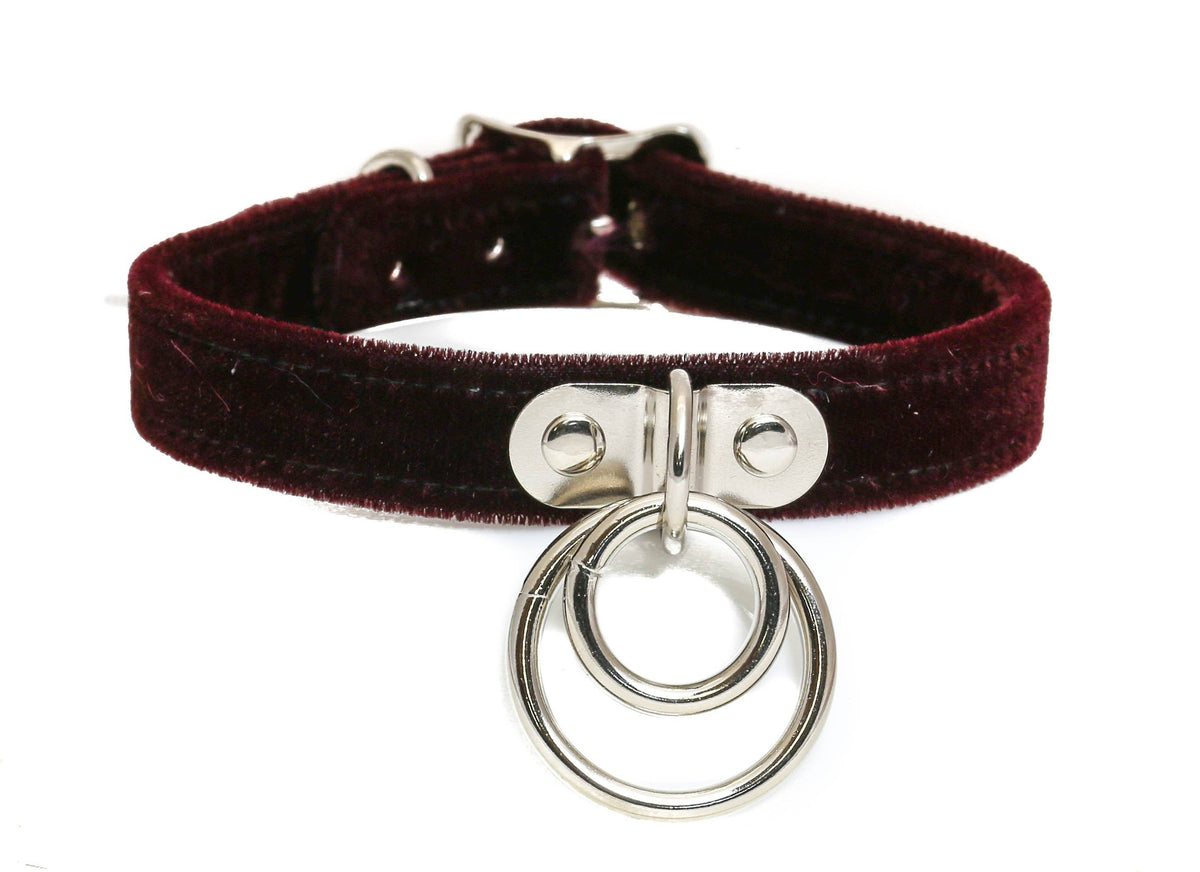 Funk Plus - FC264VELVET DOUBLE RING BONDAGE