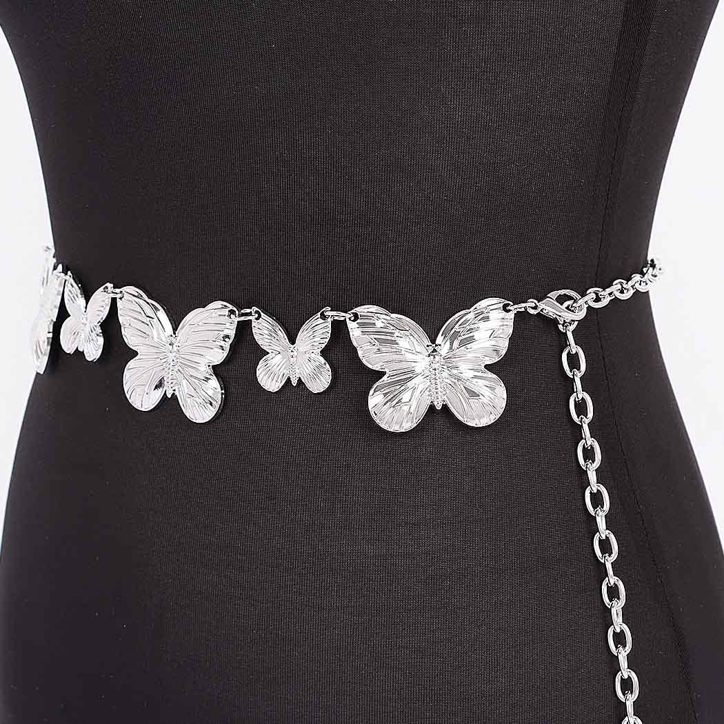 3AM BY H&D ACCESSORIES - Multi Butterfly Chain Belt