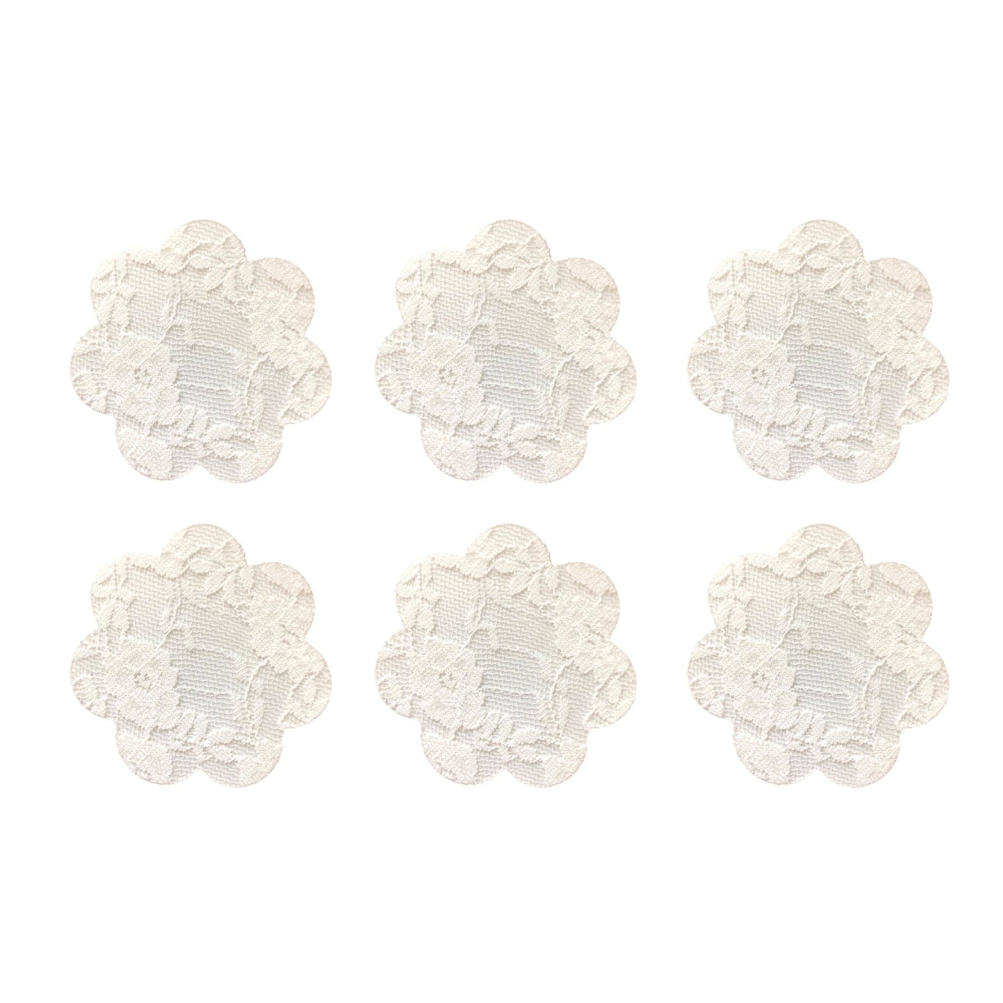 Neva Nude - White Lace Back To BAEsics Petal Small Body Stickers 6PK