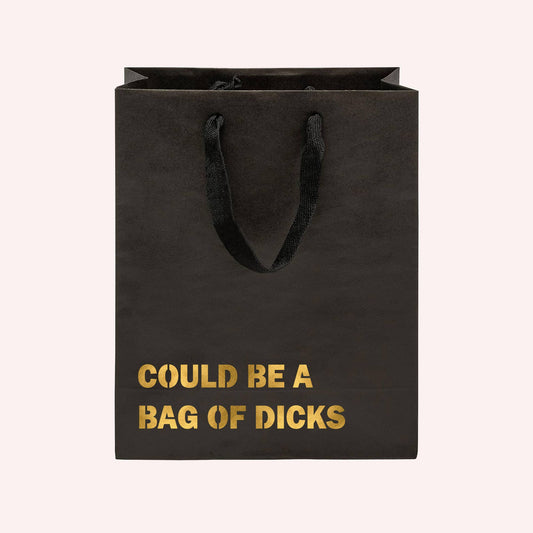 Crimson and Clover Studio - Could Be a Bag of Dicks Funny Gift Bag