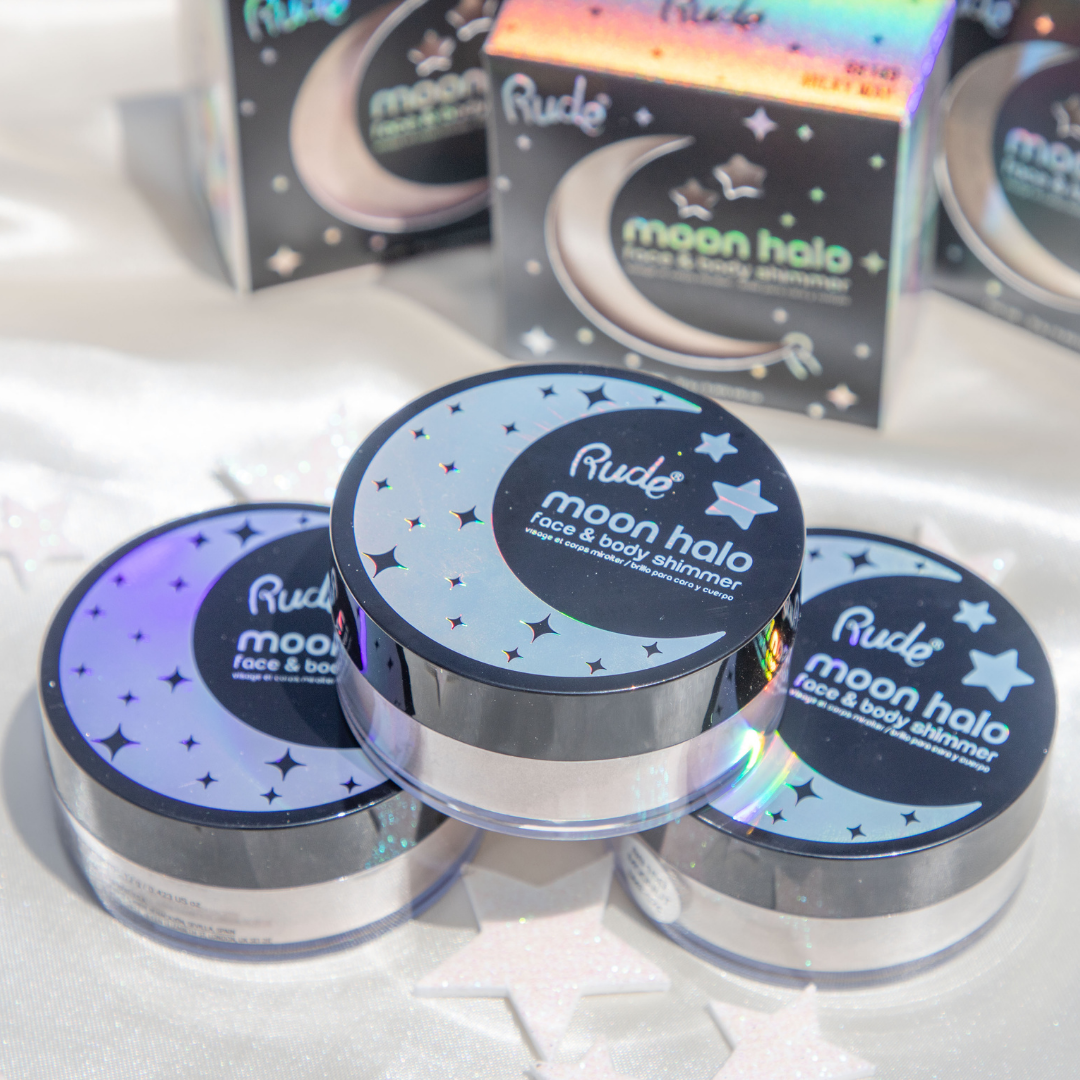 Rude Cosmetics - Moon Halo Face & Body Shimmer