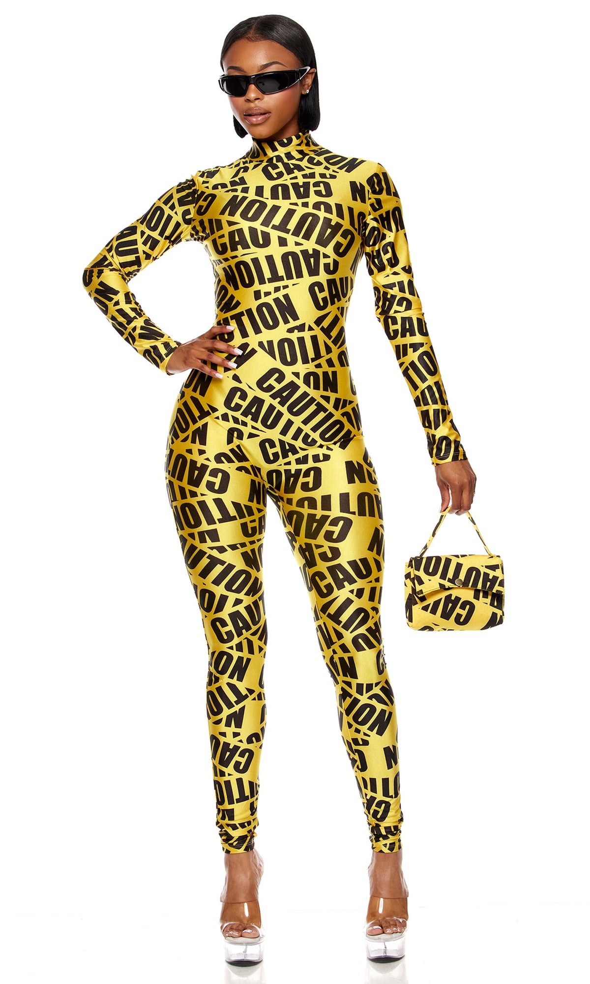 Caution Sexy Caution Tape Costume
