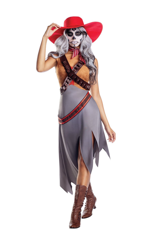 Dreamgirl Bandita Faux Suede Dress Womenâ€™s Costume â€“ Western Cowgirl Outfit Costume Dreamgirl