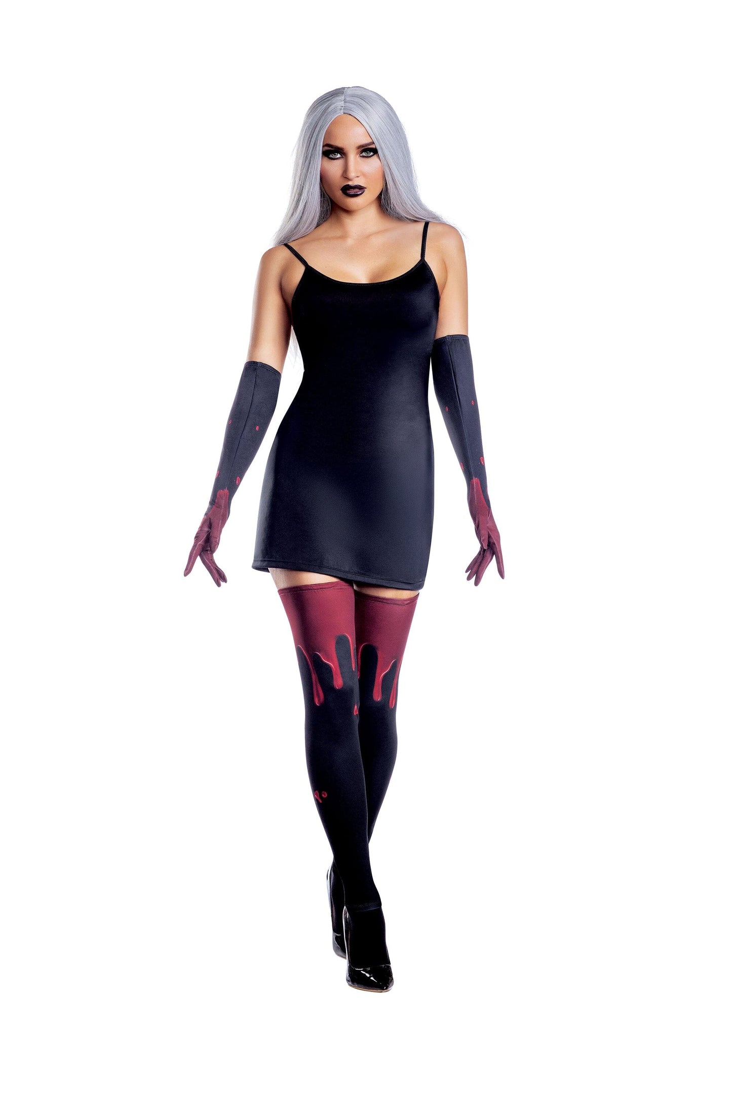 Dreamgirl Bloody Starter Kit â€“ Halloween Horror Makeup & Accessories Costume Dreamgirl