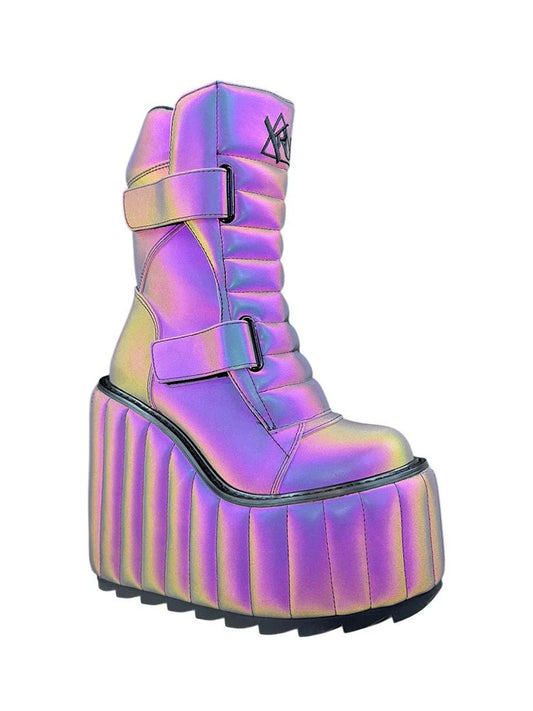 DUNE MOTO -REFLECTIVE FUTURISTIC BOOTS