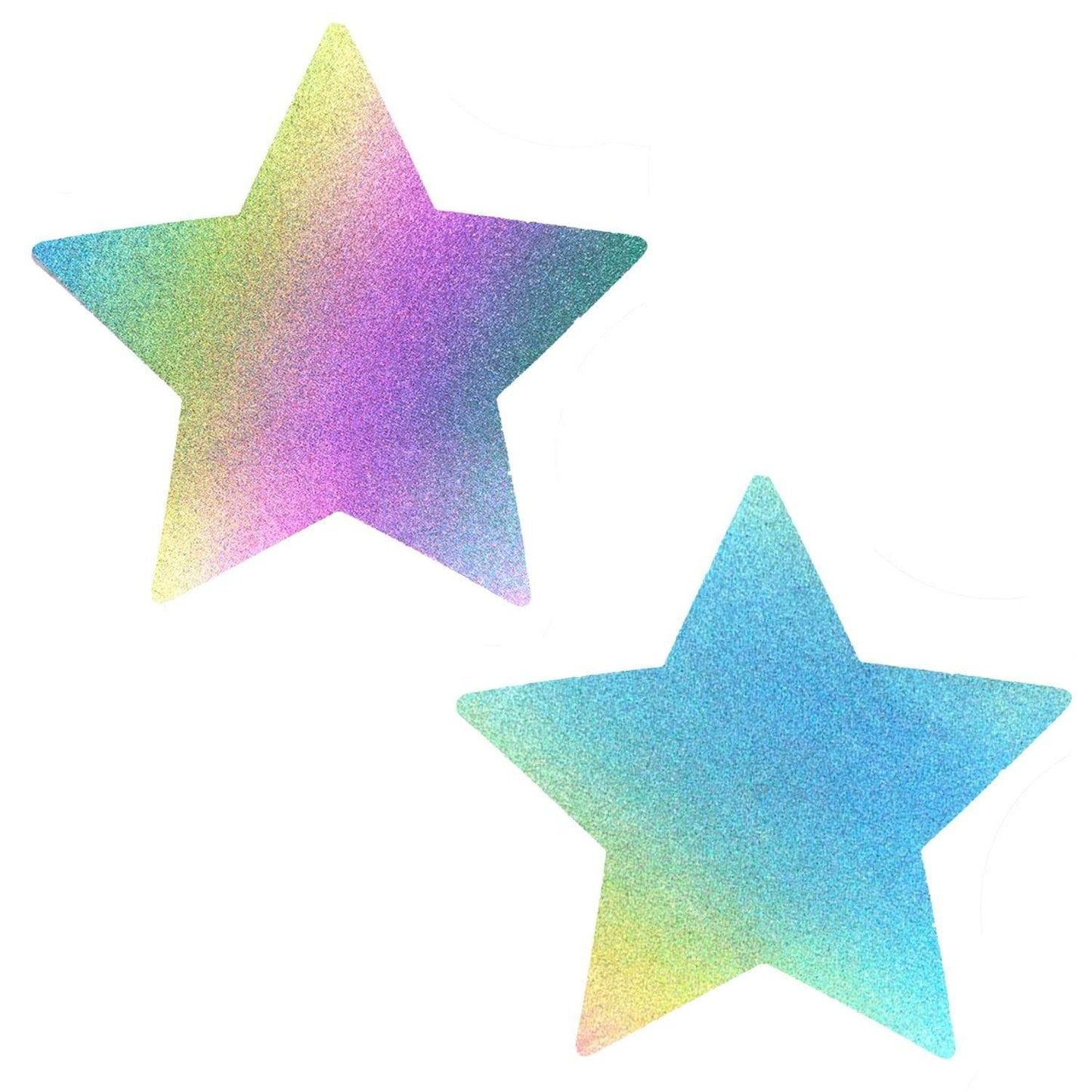 Neva Nude - Rainbow Reflective Bright AF Starry Nights Nipple Cover Pasties