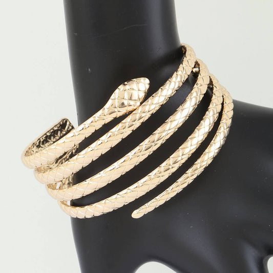 3AM BY H&D ACCESSORIES - Multi Snake Wrap Cuff Bracelet