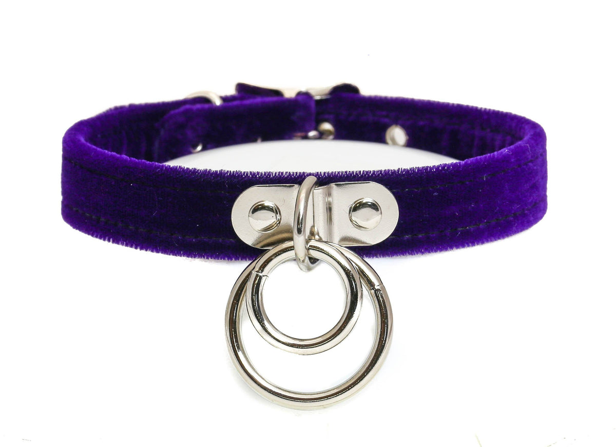Funk Plus - FC264VELVET DOUBLE RING BONDAGE