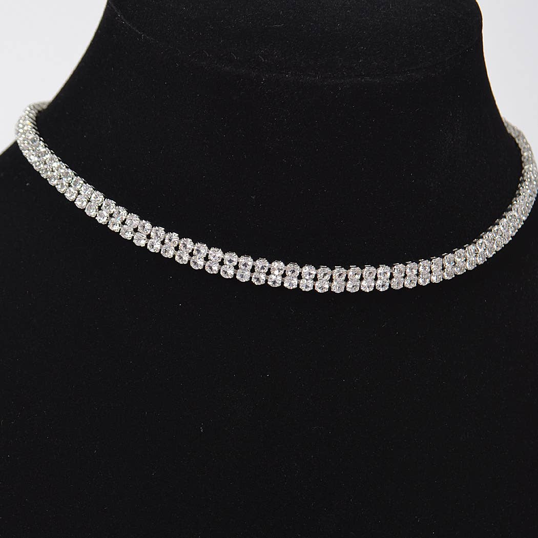 3AM BY H&D ACCESSORIES - Barbie Inspired Shiny Choker Necklace