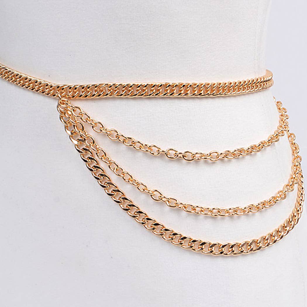 3AM BY H&D ACCESSORIES - Drop Bulk Chain Belt