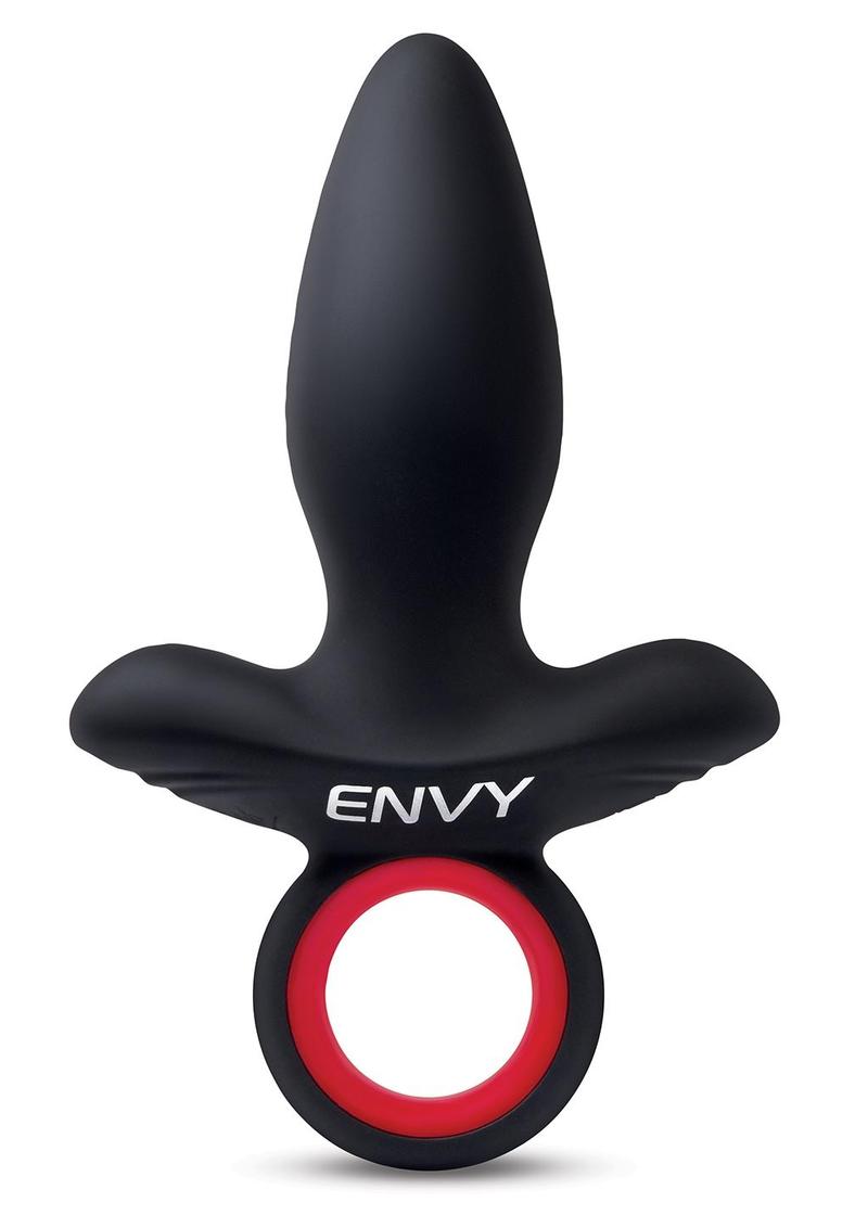 Envy Vibrating Assifier Butt Plug - Black