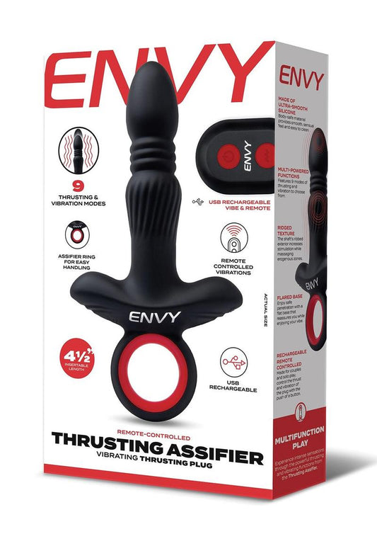 Envy Vibrating Thrusting Assifier - Black