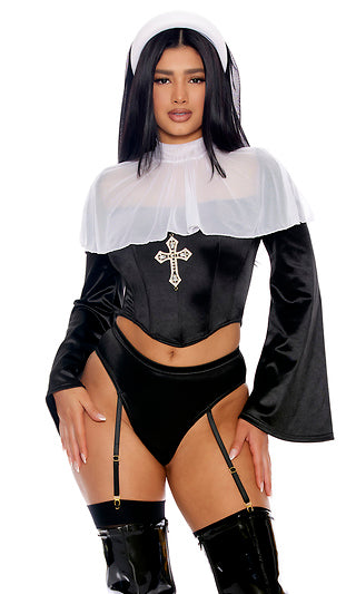 Sexy Nun Costume Best Behavior by Forplay