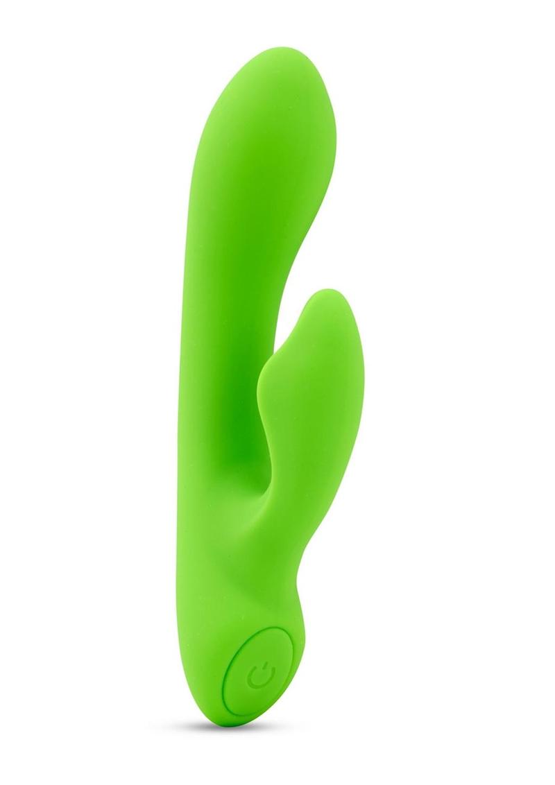 Nu Sensuelle Jolie Nubii Rechargeable Silicone Mini Heating Rabbit - Green/Lime