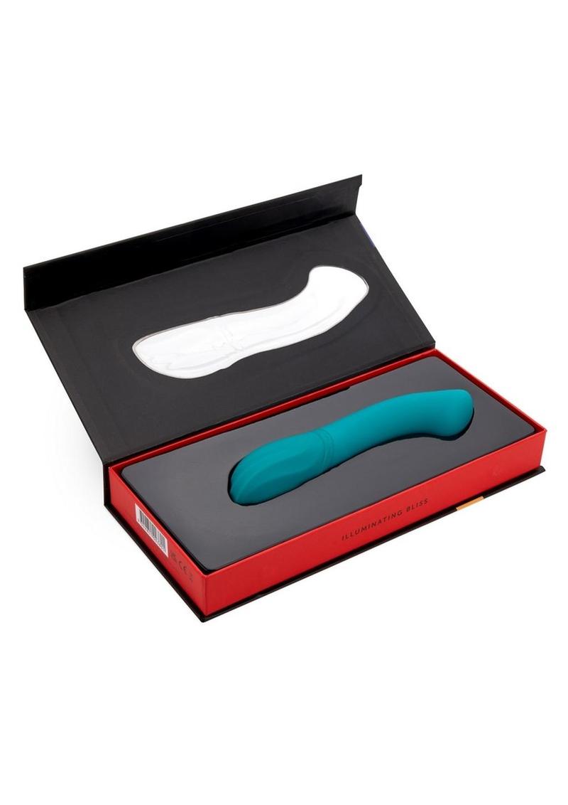 Nu Sensuelle Luna Velvet Touch with Turbo Rechargeable Silicone Vibrator