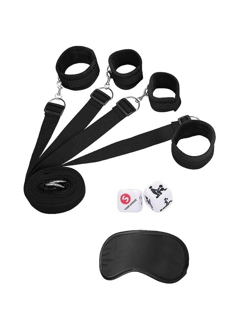 Ouch! Under The Bed Binding Restraint Kit - Black