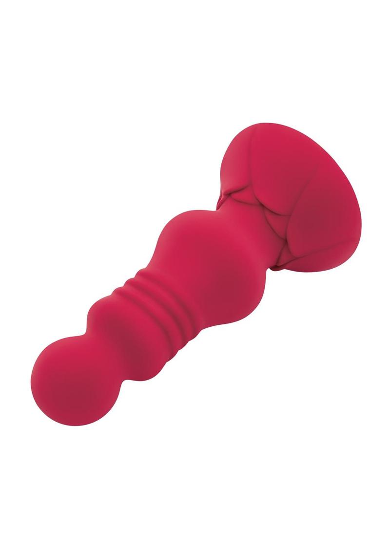 Remote Vibrating Floret Buttplug