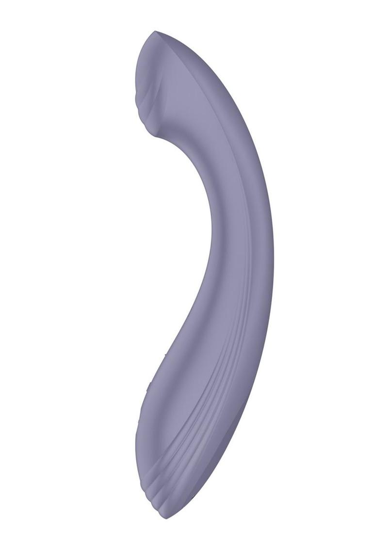 Satisfyer G-Force Rechargeable Silicone Vibrator - Purple/Violet