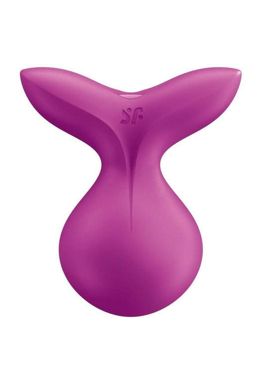 Satisfyer Viva LA Vulva 3 Rechargeable Silicone Clitoral Stimulator - Purple/Violet