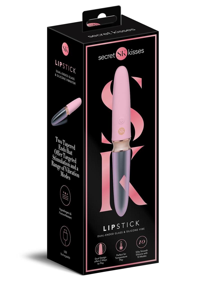 Secret Kisses Glass Lipstick Vibe - Pink