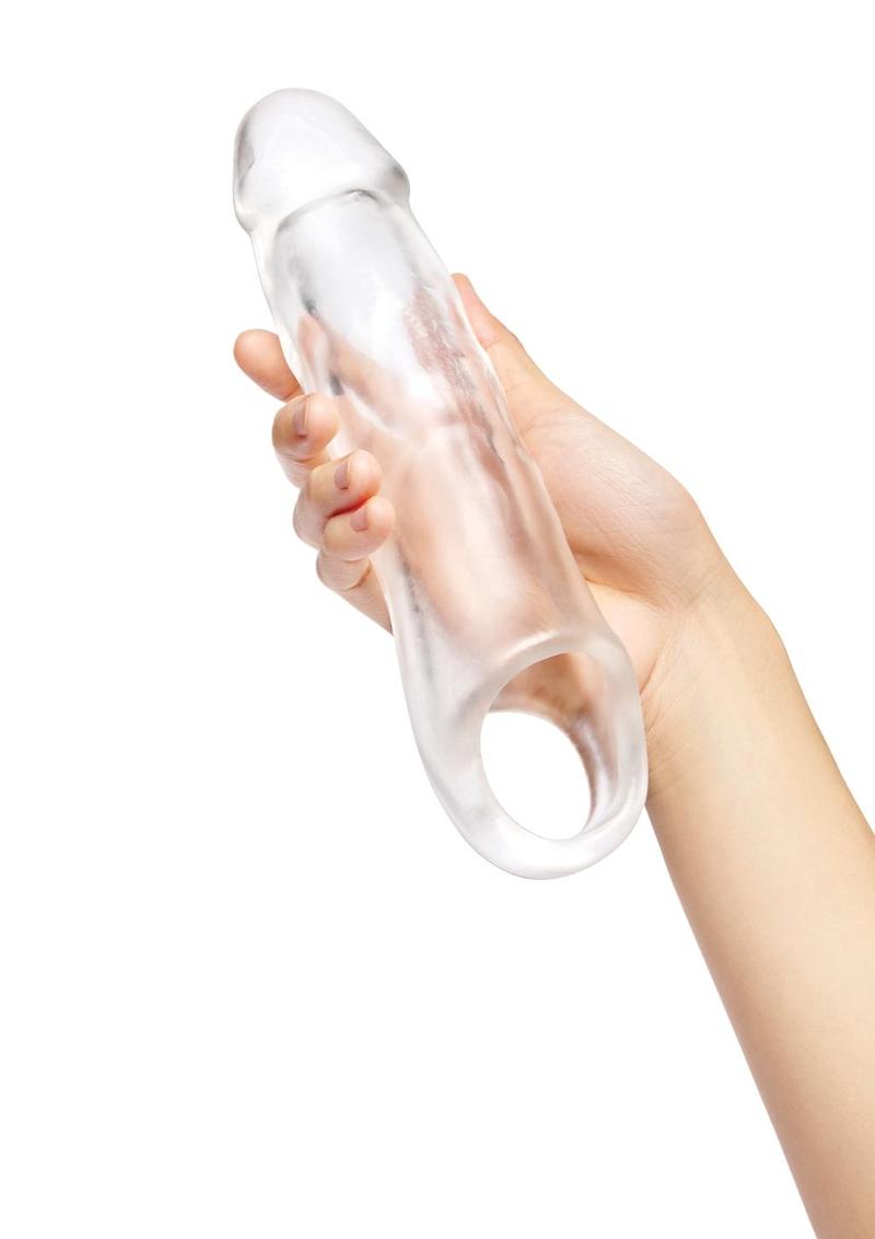 Su Clr Penis Xtndr W/ Ball Loop-Xgirthy