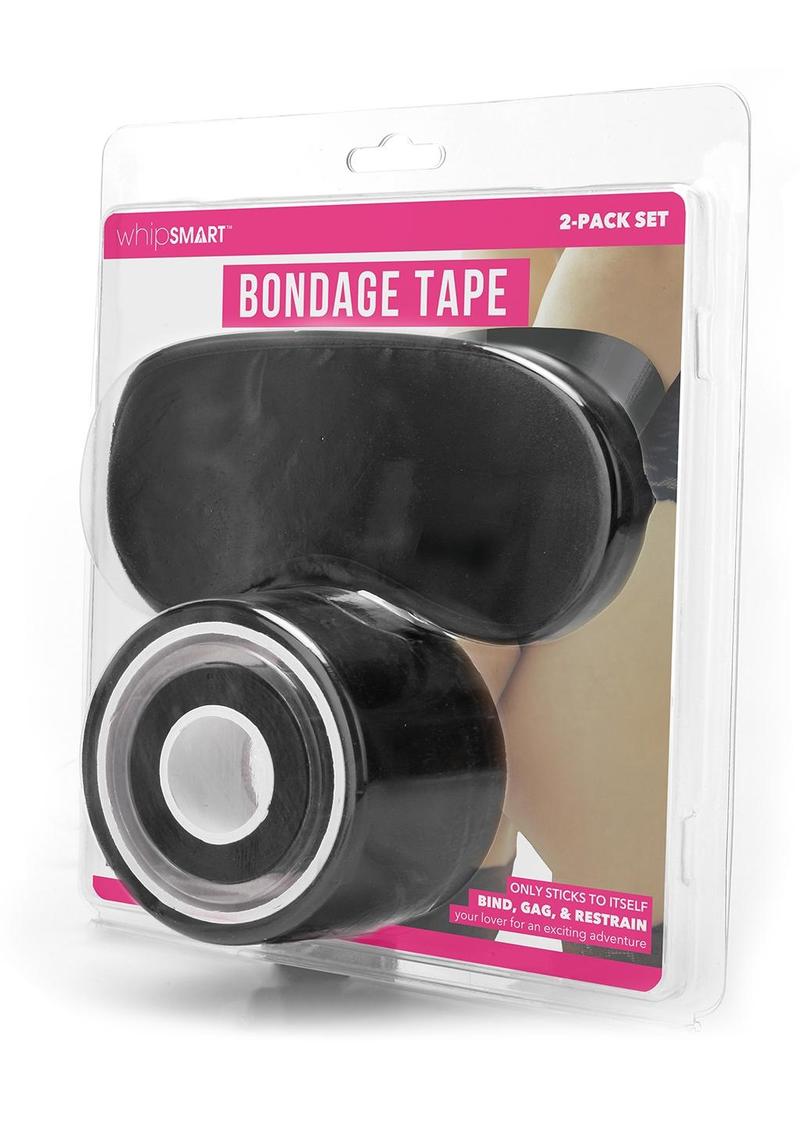 WhipSmart 100ft Bondage Tape - Black