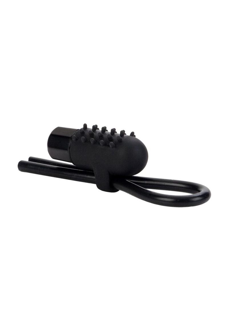 10 Function Vibrating Silicone Stud Lasso Cock Ring